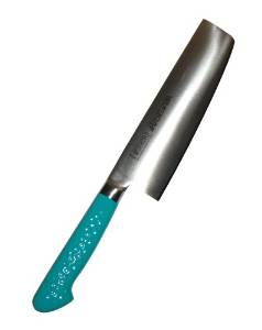 長谷川化学工業 抗菌カラー庖丁 菜切 18cmMNK-180 グリーン【AKL10185A】