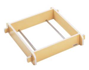 EBM 角せいろ 深口 39cm EBM さわら 角ｾｲﾛ(身)深口 39cm【せいろ