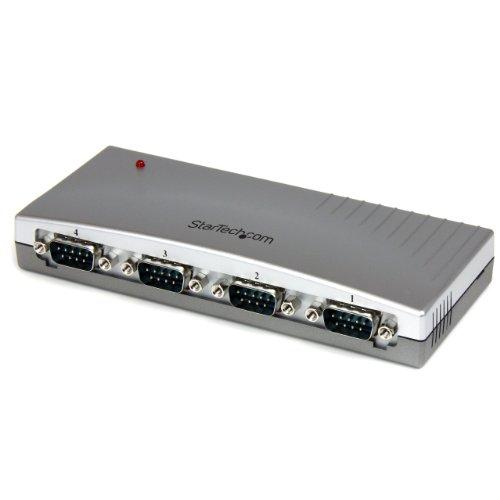 STARTECH.COM 4 Port USB to RS232 Serial DB9 Adapter Hub(ICUSB2324)