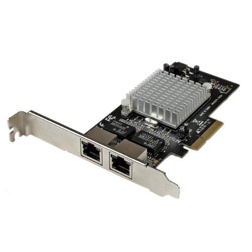STARTECH.COM Dual Port PCI Express (PCIe x4) Gigabit Ethernet Server Adapter Network Card - Intel i350 NIC(ST2000SPEXI)