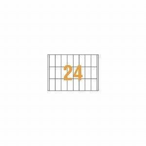 ライオン事務器 PPCタックラベル A4判 100シート 35×70mm(24片入) PPC-24A 6,674円