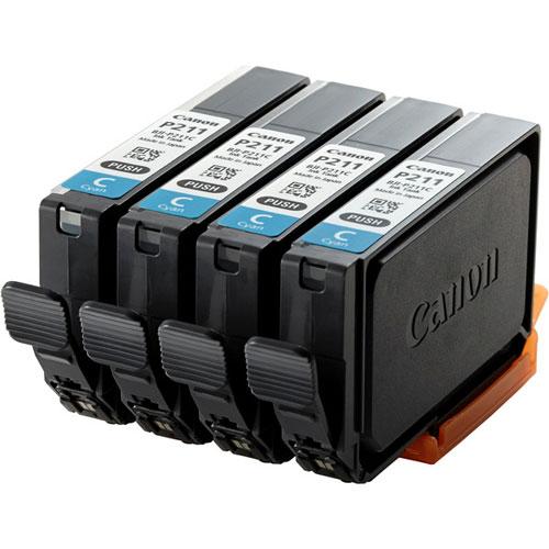 CANON キャノン キヤノン インクタンク シアン(4本入り/箱)(BJI-P211C(4P))の通販は 9,139円