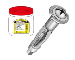 デンサン/ジェフコム TP-A-423N お徳用パック ボードアンカーの通販は