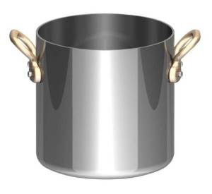 三宝産業 UK18-8プチ寸胴鍋(蓋無)10cm【PPT8503】