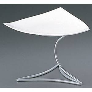 TKG テイケイジイ 遠藤商事 ML アイアンシェイププレートスタンドCod.408.01ホワイト【NBY3101】の通販は