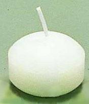 TKG テイケイジイ 遠藤商事 フラットキャンドル(24ヶ入)40045ホワイト【PKYB31B】 6,214円