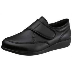 アサヒシューズ 快歩主義M021  KS22881SM  ブラック スムース  24.0