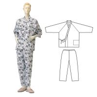 神戸生絲 パジャマ型ねまき・婦人(通年用)  NO73   L