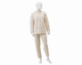 神戸生絲 婦人楽らくキルトパジャマ  NO904  ベージュ  M