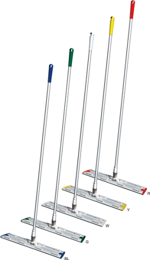 山崎産業 プロテック ダスターモップ  ネオス 150 ブルー DU664-150U-MB-BL【843-0731】