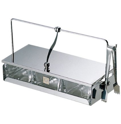 大塚硝子店 ガラス薬味入れ T-103(3ヶ仕切)《103-015》【PYK14】の通販は