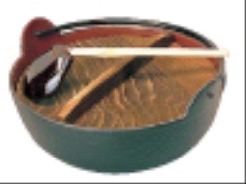 東伸販売 E-11五進鉄ホーロー田舎鍋15cm木台付の通販は 5,113円