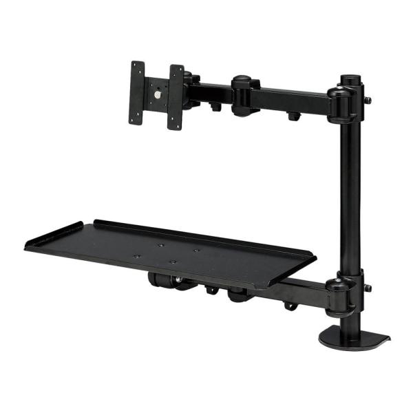 SANWASUPPLY サンワサプライ デュアルシステムアーム(キーボード台) CR-LA601