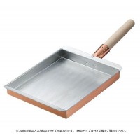 田辺金具 銅玉子焼関西型18cm 690811 (6804br)