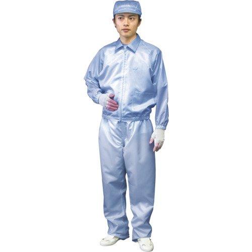 ブラストン クリーンルーム用ウェア ジャケット(ブルー) 男女共用 BSC-41001-B LL (7060bn)の通販は 6,230円