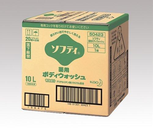 花王 ソフティ 薬用ボディウォッシュ 10L バッグインボックスタイプ 介護用 504234 1箱/ケースの通販は