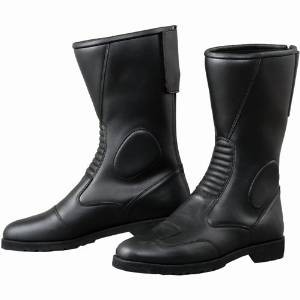 KOMINE K202 BACK ZIPPER BOOTS BLK 27.5 05-114/BK/27.5の通販は