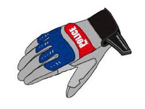 KOMINE GK-135 GLV PRO  GRY/RED POLICE 2XL 06-135P/GRY/RD2Xの通販は
