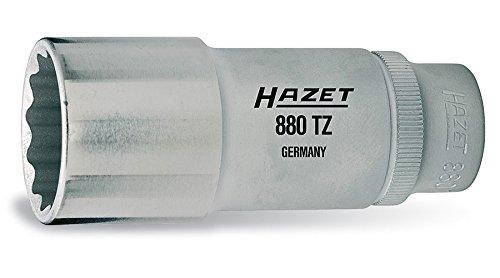 HAZET(ハゼット) HAZET ディープソケットセット(12角タイプ・差込角9.5)レール付 880TZ10H  4378911