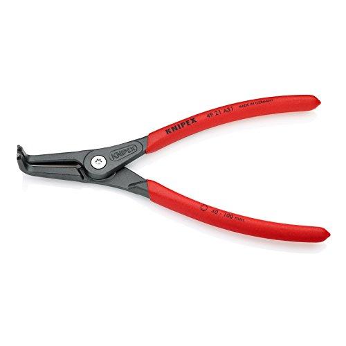 クニペックス 4921-A31 軸用精密スナップリングプライヤー 曲 4921A31 5,602円