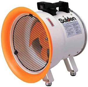 スイデン 送風機(軸流ファン)ハネ300mm3相200V低騒音省エネ SJF300L3
