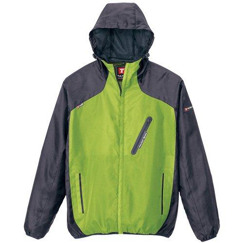 アイトス パーカーブルゾン(男女兼用)(春夏用) AZ-10302 135  ミントグリーン×チャコール Sサイズの通販は 5,314円