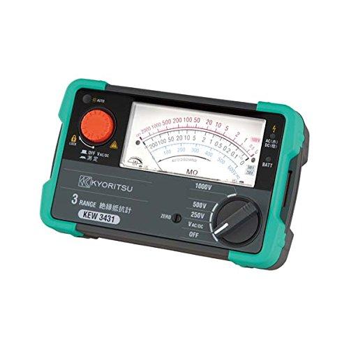 共立電気計器 3431 アナログ 3レンジ ゼツエンテイコウケイ