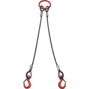 大洋製器工業 大洋 2本吊 ワイヤスリング 3.2t用×2m 2WRS3.2TX2