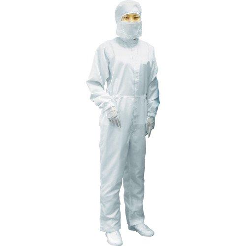 ブラストン フード付つなぎ服 ホワイト Lサイズ BSC11032WL