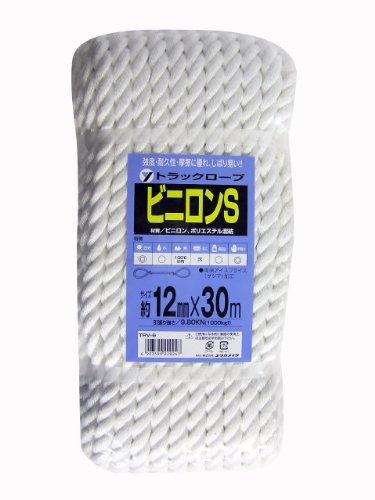 ユタカメイク ユタカ ロープ ビニロンSトラックロープ(OB) 12×30 TRV6