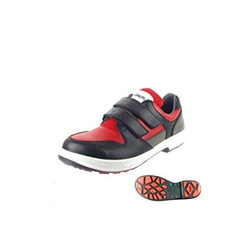 シモン安全靴 トリセオシリーズ 短靴 赤/黒 25.0 8518REDBK25.0