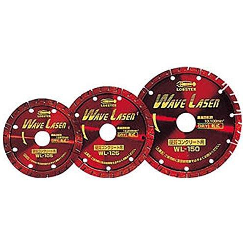 エビ ダイヤモンドホイール ウェブレーザー(乾式) 260mm穴径20mm WL25520の通販は