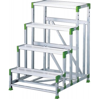 長谷川工業 ハセガワ エコシリーズ作業台 4段 1.2m EWA40