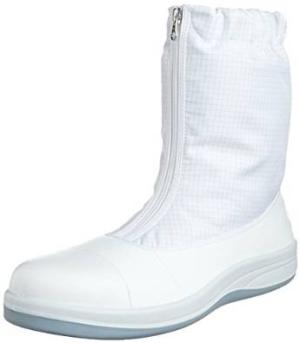 ミドリ安全 トウガード付 先芯入りクリーン静電靴 ハーフフード 24.0CM SCR1200FCAPHH24.0の通販は