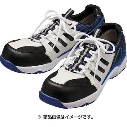 ミドリ安全 ワイド樹脂先芯入り通気スニーカー MPV01 22.0CM MPV01WBL22.0の通販は