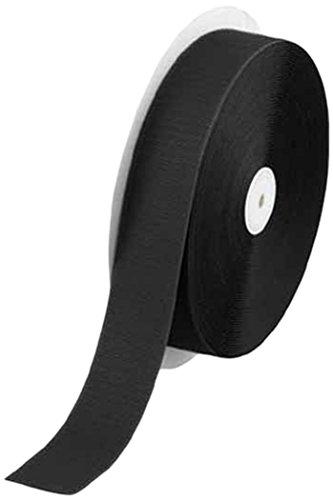 TRUSCO トラスコ中山 TRUSCO マジックテープ 縫製用A側 幅50mmX長さ25m 黒 TMAH5025BK