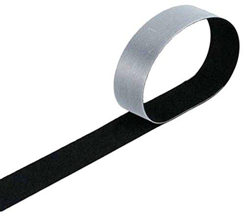 TRUSCO トラスコ中山 マジックバンド?結束テープ両面 幅40mmX長さ30m黒 MKT-40W-BK 1巻