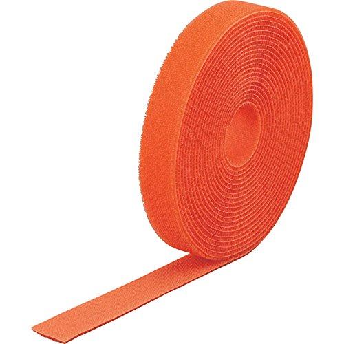 TRUSCO トラスコ中山 TRUSCO マジック結束テープ 両面 オレンジ 40mm×25m MKT40250ORの通販は 18,169円