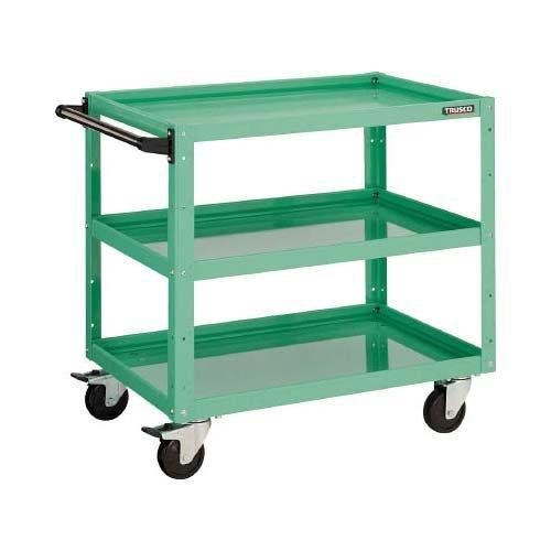 TRUSCO トラスコ中山 TRUSCO イーグルワゴン 600X400 4輪自在 YG色 EGW662JYG