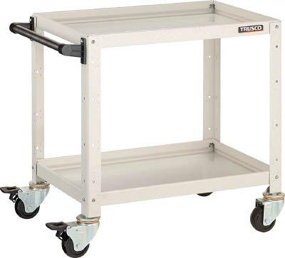 TRUSCO トラスコ中山 TRUSCO バーディワゴン 600X400XH600 2段 YG色 BDW662YG
