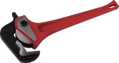 TRUSCO トラスコ中山 TRUSCO ラピッドパイプレンチ(スチール製) 450mm TPWR450STの通販は 14,124円