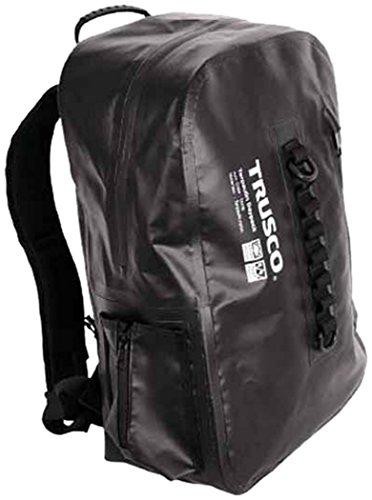 TRUSCO トラスコ中山 TRUSCO 防水ターポリンデイパック ブラック TDYBBKの通販は 13,587円