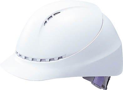 TRUSCO トラスコ中山 TRUSCO ヘルメット 高通気性型 ホワイト DPM1820Wの通販は 4,749円