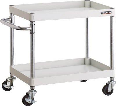 TRUSCO トラスコ中山 フェニックスワゴン 600X400XH600 2段 W色 PEW-662-W 1台の通販は
