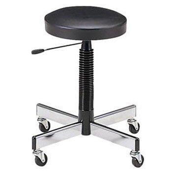 TRUSCO トラスコ中山 TRUSCO 作業用チェア ガス調整式 Φ315XH450ー620 ブラック L60GCの通販は 16,788円