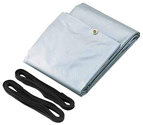 TRUSCO トラスコ中山 TRUSCO トラックシートα 軽トラック用 幅1700mmX長さ2.1m 銀 TSKTA