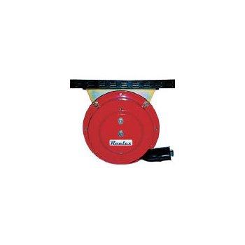 中発販売 Reelex 自動巻アースリール吊下げ取付タイプ50Aアースクリップ付 ER-415C □Reelex 自動巻アースリール吊下げ取付タイプ50Aアースクリップ付