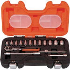 バーコ インチソケットセット 1/4 差込角6.35mm S160AF