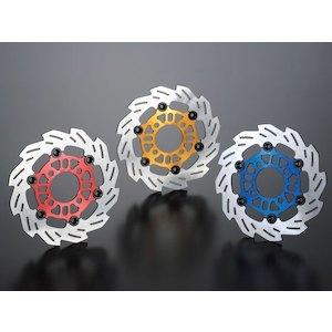 シフトアップ(Shift Up) GROM 220mmウェ-ブ F.ディスクロ-タ-LTD BLUE/BK (260056-01)