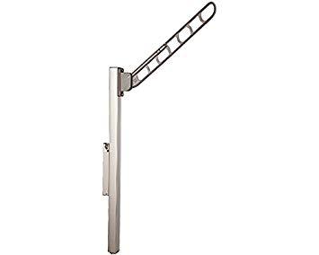 新協和 バルコニー物干金物ステンカラー縦収納・ポール型の通販は